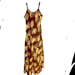 Avanti Vintage Hawaiian silk dress from the 1980’s